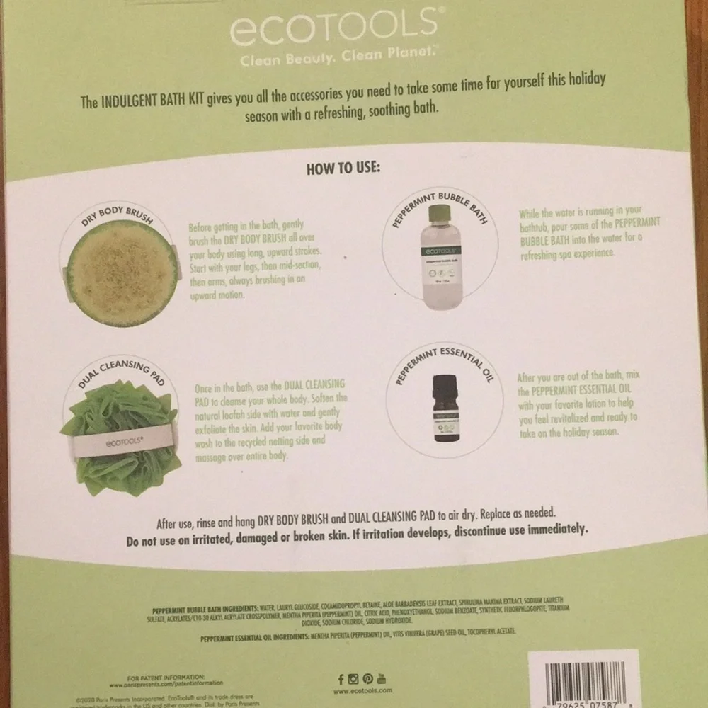 Ecotools Indulgent Bath Kit (E)